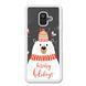 Новогодний чехол &laquo;Happy Holidays&raquo; на Samsung A6 2018 арт. 1897