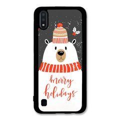 Новогодний чехол &laquo;Happy Holidays&raquo; на Samsung M01 арт. 1897