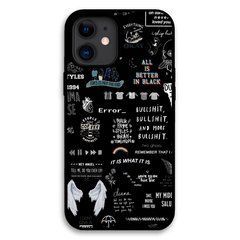 Чехол &laquo;Black cover&raquo; на iPhone 12 mini арт.1788