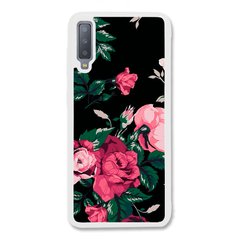 Чохол «Dark flowers» на Samsung А7 2018 арт. 1237