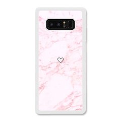 Чехол «Heart and pink marble» на Samsung Note 8 арт. 1471