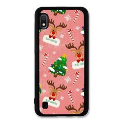 Новогодний чехол &laquo;Merry Christmas!&raquo; на Samsung A10 арт. 1902
