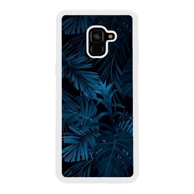 Чехол «Dark leaves» на Samsung А8 2018 арт. 1004