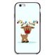 Новорічний чохол «Deer with garland» на iPhone 5|5s|SE арт. 1216