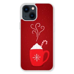 Новорічний чохол «Hot chocolate» на iPhone 15 Plus арт. 1183