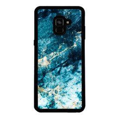 Чохол &laquo;Blue texture&raquo; на Samsung A8 2018 арт. 1880