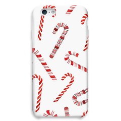 Новорічний чохол «Candy cane» на iPhone 5|5s|SE арт. 1170