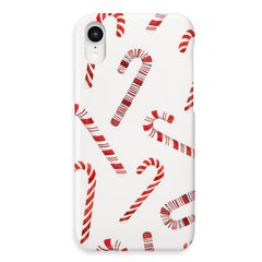 Новогодний чехол «Candy cane» на iPhone Xr арт. 1170