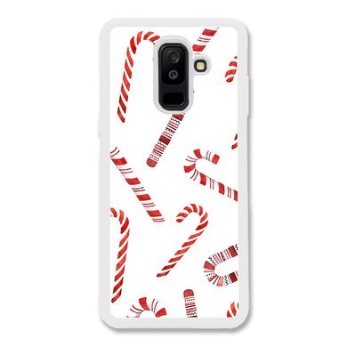 Новогодний чехол «Candy cane» на Samsung A6 Plus 2018 арт. 1170