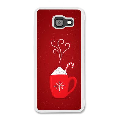 Новорічний чохол «Hot chocolate» на Samsung A7 2017 арт. 1183