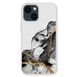 Чохол &laquo;Black with gold&raquo; на iPhone 13 mini арт.2252