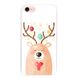 Новорічний чохол «Deer» на iPhone 7|8|SE 2 арт. 1174