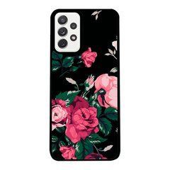 Чехол &laquo;Dark flowers&raquo; на Samsung A72 арт. 1237