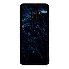 Чохол &laquo;Dark blue water&raquo; на Samsung A8 2018 арт. 2314