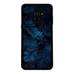 Чохол &laquo;Dark leaves&raquo; на Samsung A8 2018 арт. 1004