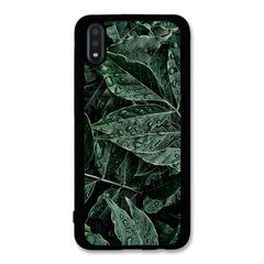 Чехол &laquo;Green leaves&raquo; на Samsung M10 арт. 1322