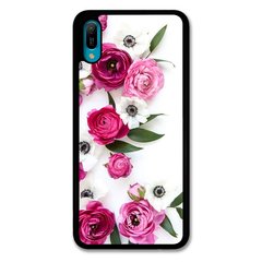 Чохол «Pink flowers» на Huawei Y6 2019 арт. 944