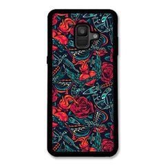 Чехол &laquo;Tattoo background&raquo; на Samsung A6 2018 арт. 2226
