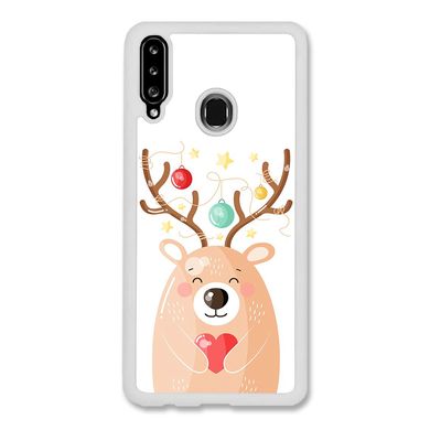 Новорічний чохол «Deer» на Samsung A20s арт. 1174