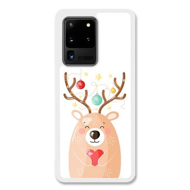 Новогодний чехол «Deer» на Samsung S20 Ultra арт. 1174