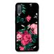 Чохол «Dark flowers» на Samsung А7 2018 арт. 1237
