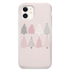 Новорічний чохол «Christmas trees» на iPhone 12 mini арт. 1493