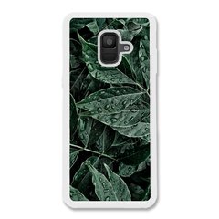 Чохол «Green leaves» на Samsung А6 2018 арт. 1322