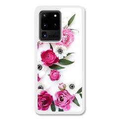 Чехол «Pink flowers» на Samsung S20 Ultra арт. 944