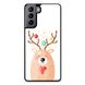 Новогодний чехол «Deer» на Samsung S21 Plus арт. 1174