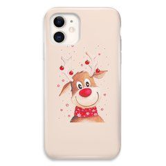 Новогодний чехол &laquo;Reindeer&raquo; на iPhone 12 mini арт. 1564