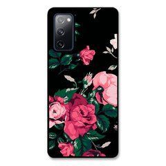Чехол &laquo;Dark flowers&raquo; на Samsung S20 FE арт. 1237