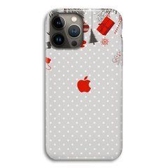 Новогодний чехол &laquo;Christmas abstraction&raquo; на iPhone 12|12 Pro арт. 1512