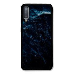 Чехол &laquo;Dark blue water&raquo; на Samsung A7 2018 арт. 2314