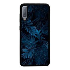 Чехол &laquo;Dark leaves&raquo; на Samsung A7 2018 арт. 1004