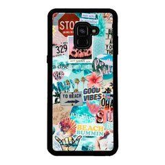 Чохол &laquo;Summer collage&raquo; на Samsung A8 Plus 2018 арт. 2431