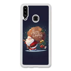 Новогодний чехол «Santa Claus» на Samsung A20s арт. 1175