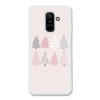 Новогодний чехол «Christmas trees» на Samsung A6 Plus 2018 арт. 1493