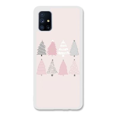 Новорічний чохол «Christmas trees» на Samsung A71 арт. 1493