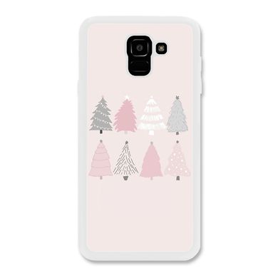 Новогодний чехол «Christmas trees» на Samsung J6 2018 арт. 1493