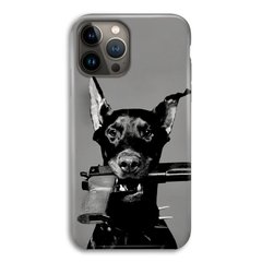 Чехол «Dangerous Doberman» на iPhone 12|12 Pro арт.2329