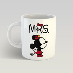 Чашка белая «Mrs. Minnie» арт.0001