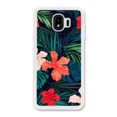Чехол «Tropical flowers» на Samsung J4 2018 арт. 965