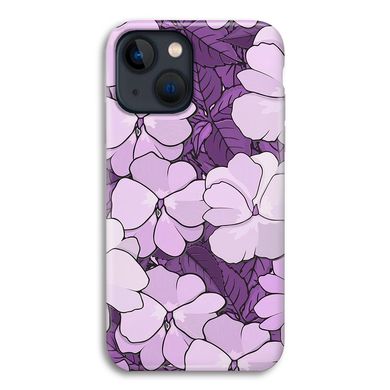 Чохол «Purple flowers» на iPhone 13 арт.2228