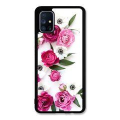 Чехол &laquo;Pink flowers&raquo; на Samsung M51 арт. 944