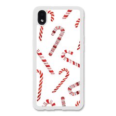 Новорічний чохол «Candy cane» на Samsung M01 Core арт. 1170