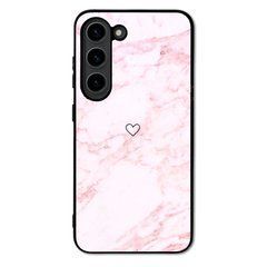 Чехол &laquo;Heart and pink marble&raquo; на Samsung S23 Plus арт. 1471