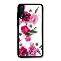 Чехол &laquo;Pink flowers&raquo; на Samsung A70s арт. 944