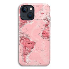 Чохол «Pink map» на iPhone 13 арт.1191
