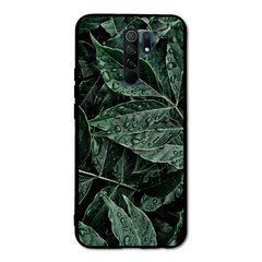 Чехол на Xiaomi Redmi 9 &laquo;Green leaves&raquo; арт. 1322