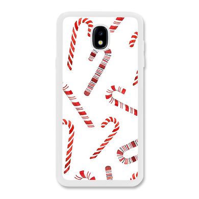 Новорічний чохол «Candy cane» на Samsung J5 2017 арт. 1170